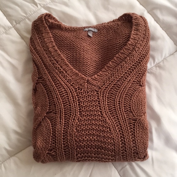 Charlotte Russe Tops - V-neck Sweater Tunic